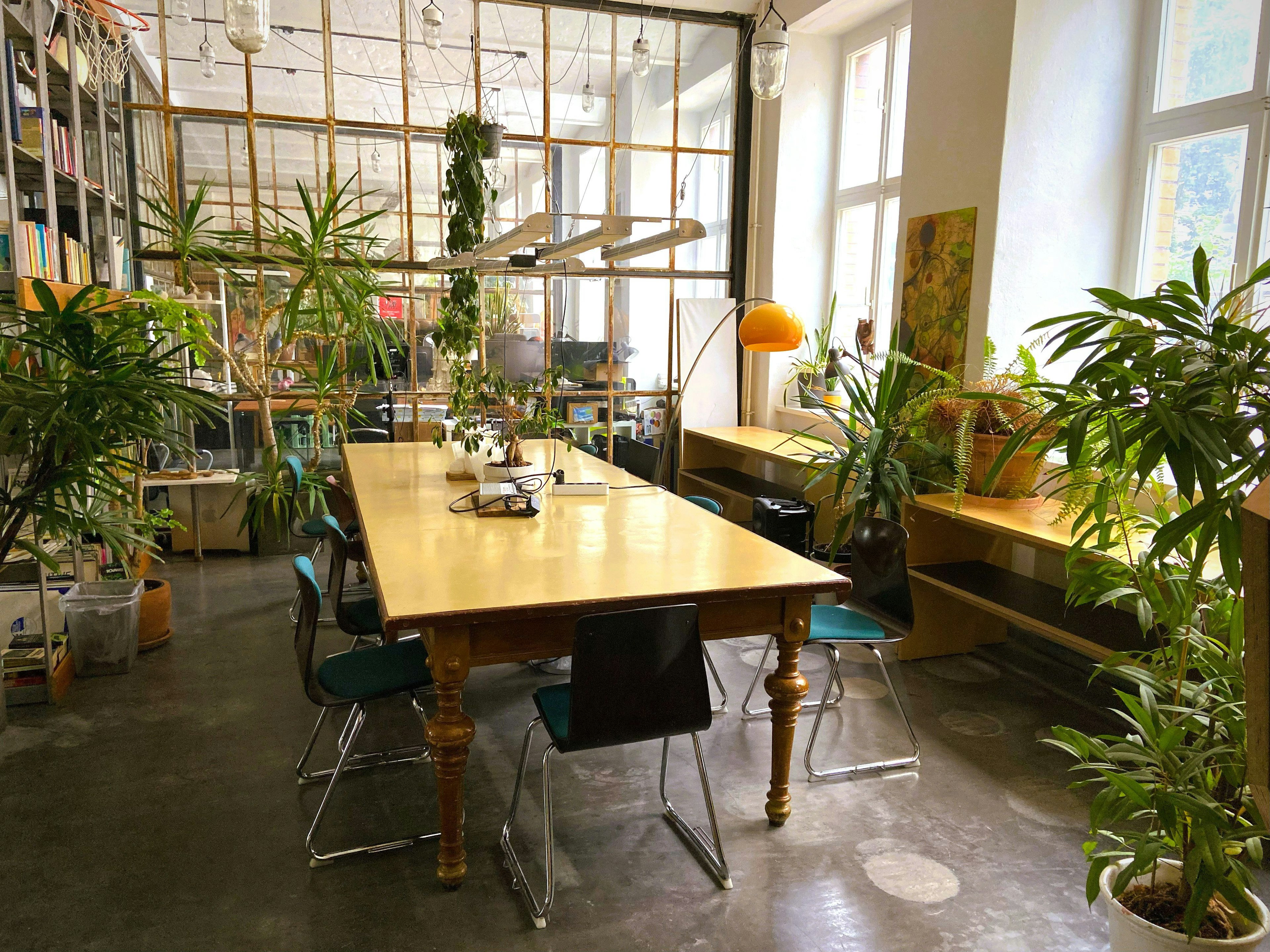 Green coworking space